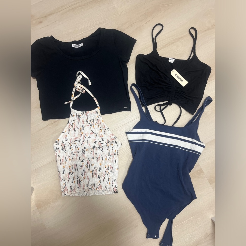 4 pieces Garage bundle with XS to M